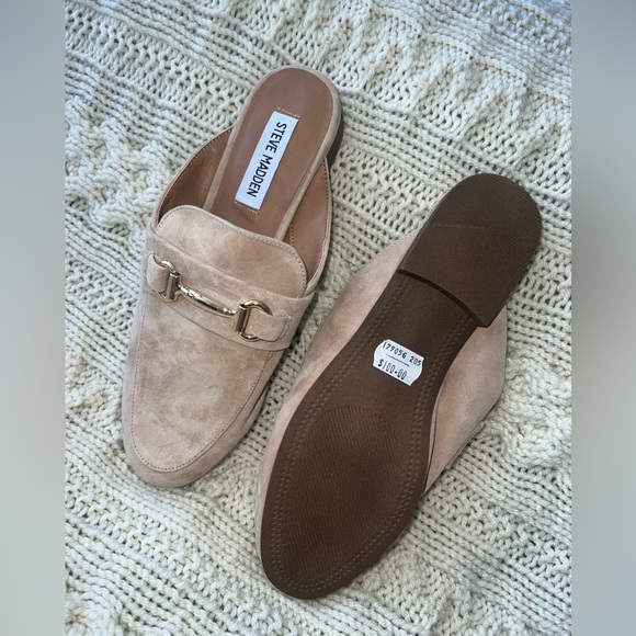 Steve Madden Kandi Loafer, tan, size 6.5, brand new with tag on - Picture 2 of 3